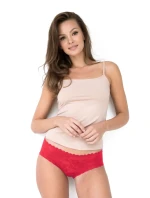 Dámske červené nohavičky Bellie - JULIMEX