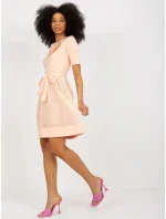 LK SK 506551 šaty.76P broskyňa