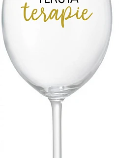 LIQUID THERAPY - číry pohár na víno 350 ml
