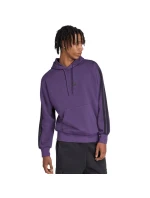 Pánska mikina adidas Essentials 3-Stripes Fleece Sweatshirt purple JX0740 pánska
