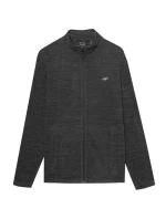 Mikina 4F M 4FSS23TFLEM052 black melange Mikina 4F M 4FSS23TFLEM052 black melange