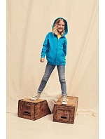 Fruit of the Loom Classic Kids Sweat Jacket Detská mikina s kapucňou 16.2045 kráľovská modrá