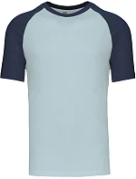 Kariban K 330 Baseballové tričko 20.K330 ice/denim Kariban K 330 Baseballové tričko 20.K330 ice/denim