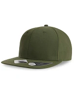 Atlantis Headwear James 6-panelová čiapka s kšiltom 33.0108 olivová Atlantis Headwear James 6-panelová čiapka s kšiltom 33.0108 olivová