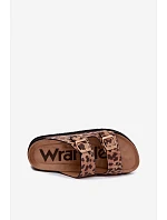 Lakované dámske papuče na platforme so zlatými sponami Lee Cooper LCW-26-35-4459L Black