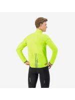 Bunda do dažďa Rogelli DISTANCE fluor XL