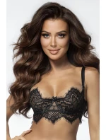 Dámska zvodná podprsenka V-10771 Čierna s béžovou - Axami