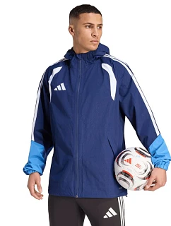 Pánska bunda adidas Tiro 26 Rain Jacket navy blue JY8963 pánska
