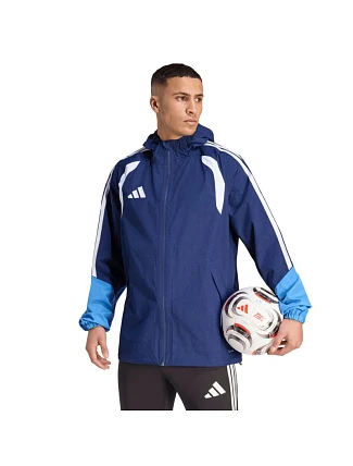 Pánska bunda adidas Tiro 26 Rain Jacket navy blue JY8963 pánska