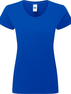 Russell Athletic 180F Dámske tričko z hrubej bavlny „Authentic“ 10.180F bright royal
