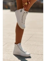 Lee Cooper Dámske tenisky na platforme LCW-25-44-3209L White Lee Cooper Dámske tenisky na platforme LCW-25-44-3209L White