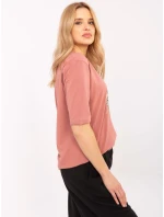 Blúzka CLM BZ 0119.36 tmavoružová