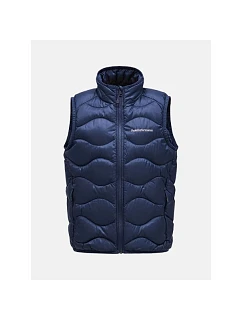 Detská vesta Peak Performance Jr Helium Down Vest, farba tmavomodrá