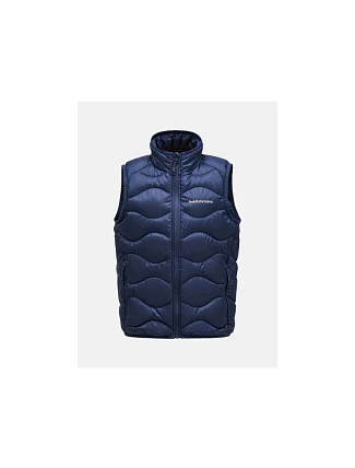 Detská vesta Peak Performance Jr Helium Down Vest, farba tmavomodrá Detská vesta Peak Performance Jr Helium Down Vest, farba tmavomodrá