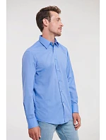 Russell Athletic 924M Popelínová košeľa s dlhým rukávom 11.924M corporate blue