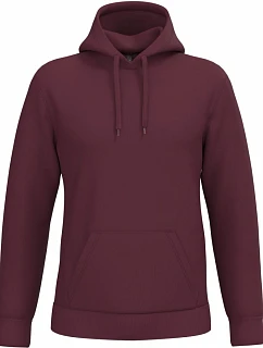 Kariban K 476 Pánska mikina s kapucňou 20.K476 wine