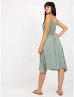 Šaty D73761M30314A pistáciové