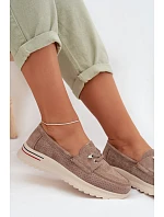 Semišové poltopánky 26PB18 beige - Jezzi Semišové poltopánky 26PB18 beige - Jezzi