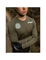 Cyklistické tričko NORTHWAVE Xtrail 2 Jersey Long Sleeve, zelené Cyklistické tričko NORTHWAVE Xtrail 2 Jersey Long Sleeve, zelené