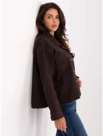 IT KS košeľa FL5779.87 tmavohnedá