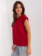 Tričko RV TS 4833.00X burgundy