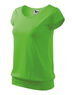 Dámske tričko City apple green