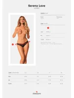 Zvodné nohavičky Serena Love panties - Obsessive