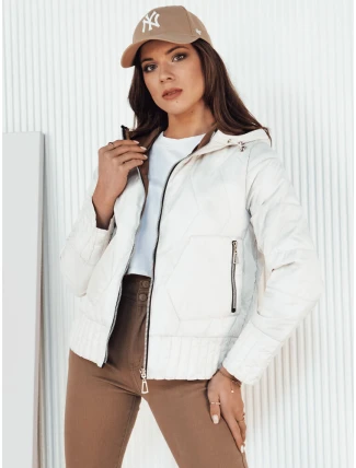 Dámska prechodná bunda FALES biela FashionStreet TY4204 Dámska prechodná bunda FALES biela FashionStreet TY4204