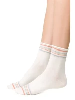 Vzorované netlačiace ponožky Steven art.099 35-40 Vzorované netlačiace ponožky Steven art.099 35-40