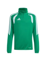 Detská mikina adidas Tiro 26 League Training Top zeleno-biela JY7160