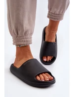 Lekkie Klapki Damskie Big Star NN274A042 Czarne