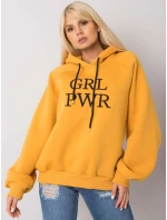 Mikina EM BL 651/3.39X tmavo žltá