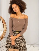 Blúzka RV BZ 4692.99 hnedá Blúzka RV BZ 4692.99 hnedá