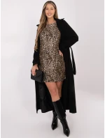 RV SK šaty A259.01P tmavá lila