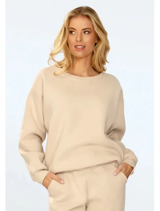 Dámska mikina Rehema beige - DKaren