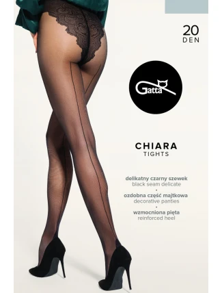 Matné dámske pančuchové nohavice CHIARA - Lycra, 20 DEN.