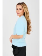 Sveter s krátkym rukávom model 224865 Taliansko Moda