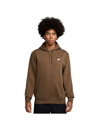 Pánska mikina Nike Club BB Brown FN3859 235 Pánske