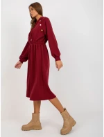 Dámske šaty RV SK 8336 gaštanové