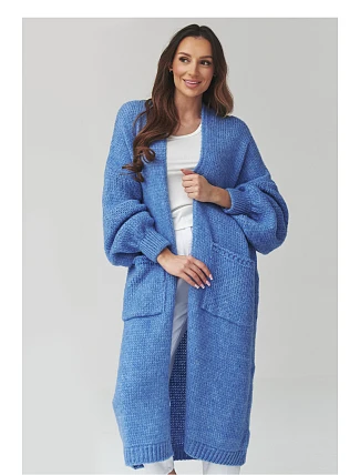 Zapínanie svetra model 226875 Makadamia