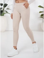 Dámske legíny béžové FashionStreet UY2724
