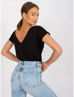 Základné tričko Feel Good black (4662-22) Základné tričko Feel Good black (4662-22)