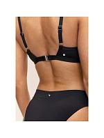 Plavková podprsenka CASALL Overlap Bikini Top, čierna