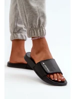 Damskie Klapki 4FMM00FFLIF031A-20S Czarne