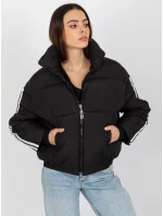 Dámska bunda EM KR MB8869 plášť 1.00P čierna - FPrice