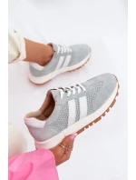 Dámské tenisky z přírodního semiše mátové Marceline