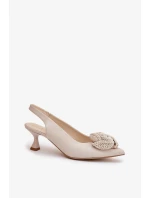 Lodičky s ihlovým podpätkom model 209047 Krok vo veľkom štýle