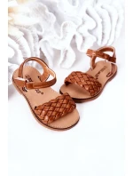 Dziecięce Sandały Z Plecionką Camel Bailly