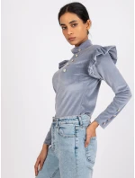 Blúzka DHJ BZ 6533A.44P sivá Blúzka DHJ BZ 6533A.44P sivá