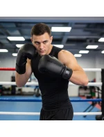 Tréningové boxerské rukavice Meteor 10 oz, suchý zips, PU